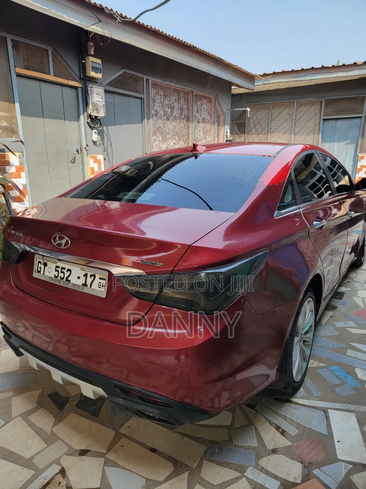 Hyundai Sonata 2014 Red