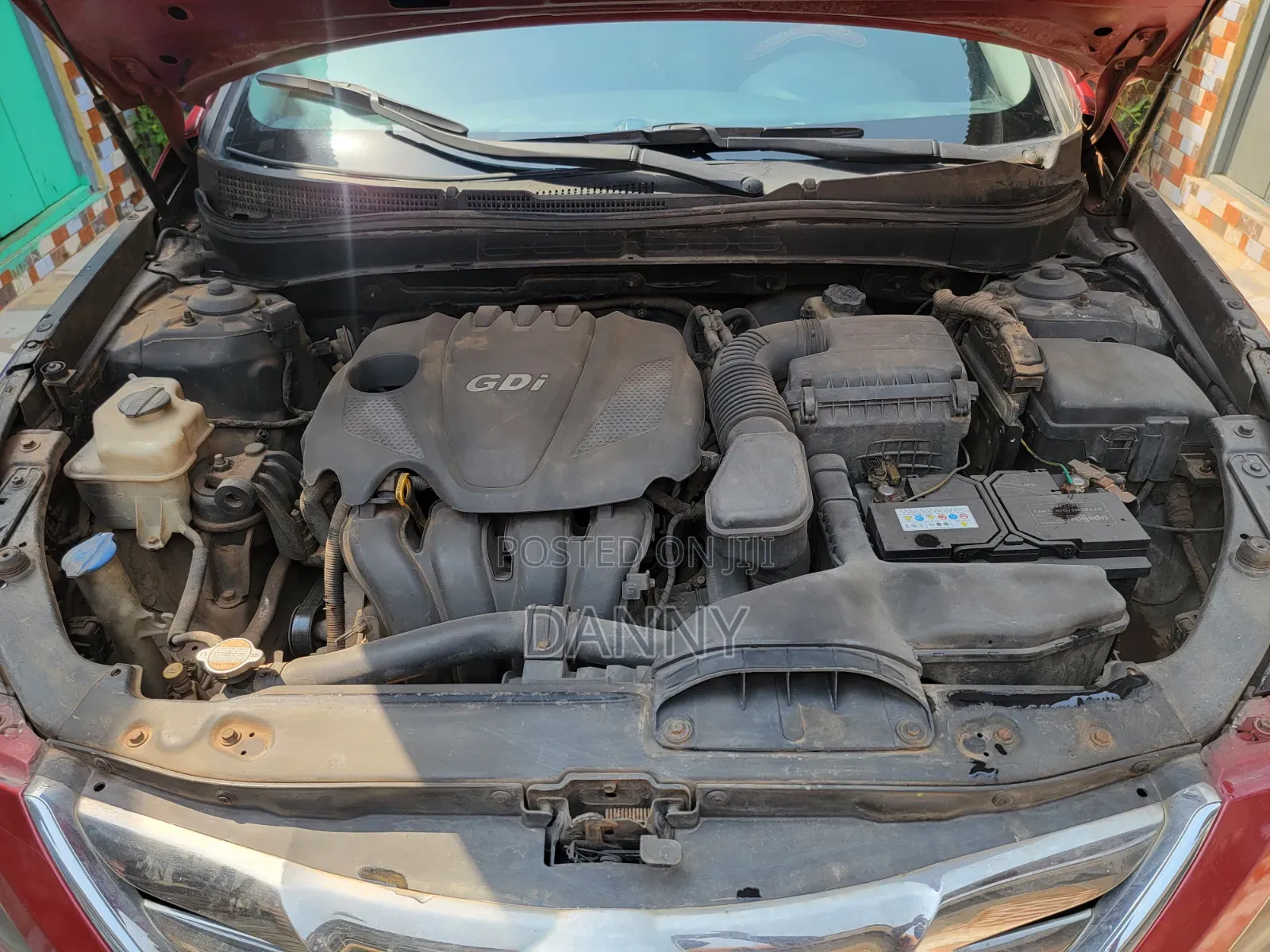 Hyundai Sonata 2014 Red