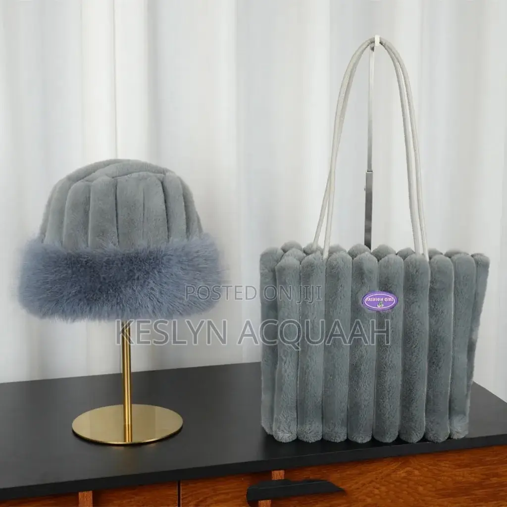 Faux 2 In1 Ladies Bag and Cap SKU: T178818