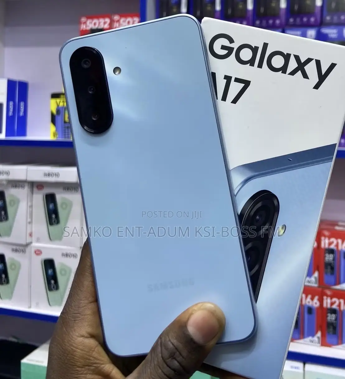 New Samsung Galaxy A17 128 GB Blue