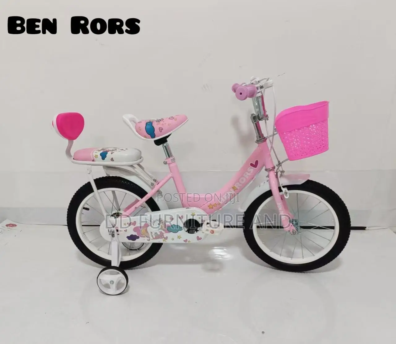 Kids Bike With Basket