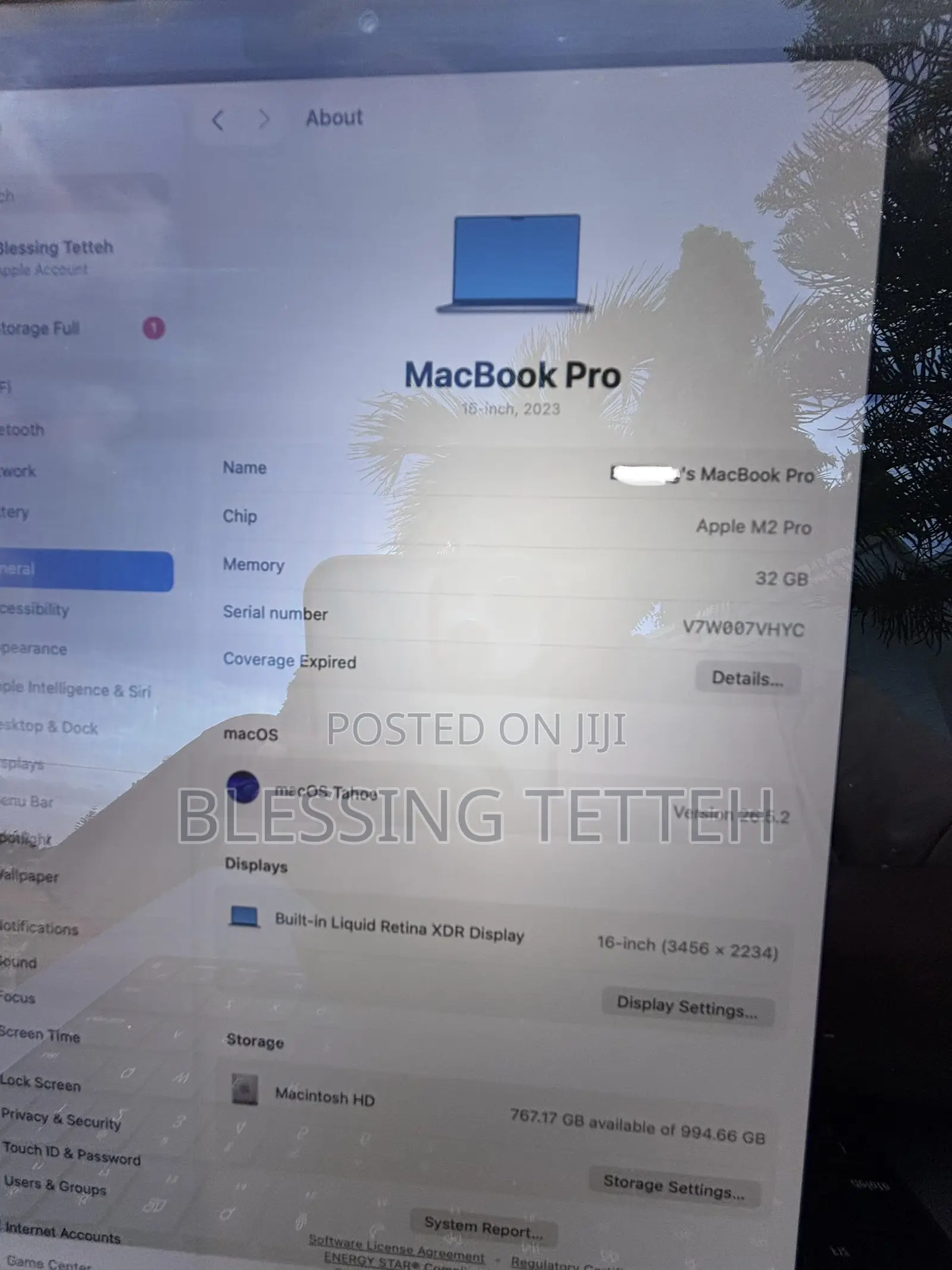 Laptop Apple MacBook Pro 2023 M2 Pro 32GB Apple M2 SSD 1T