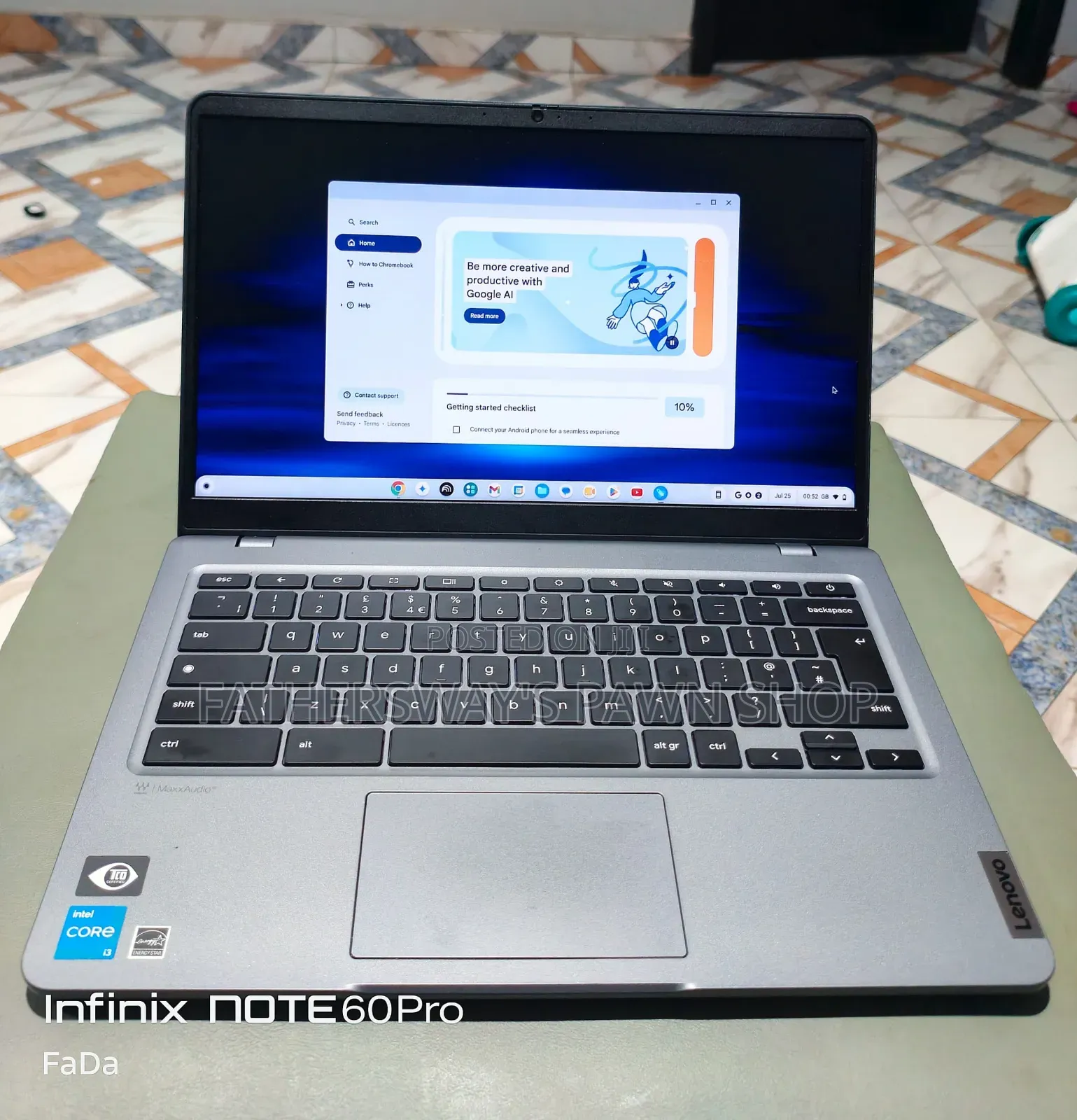Laptop Lenovo Ideapad 3 8GB Intel Core i3 SSD 256GB
