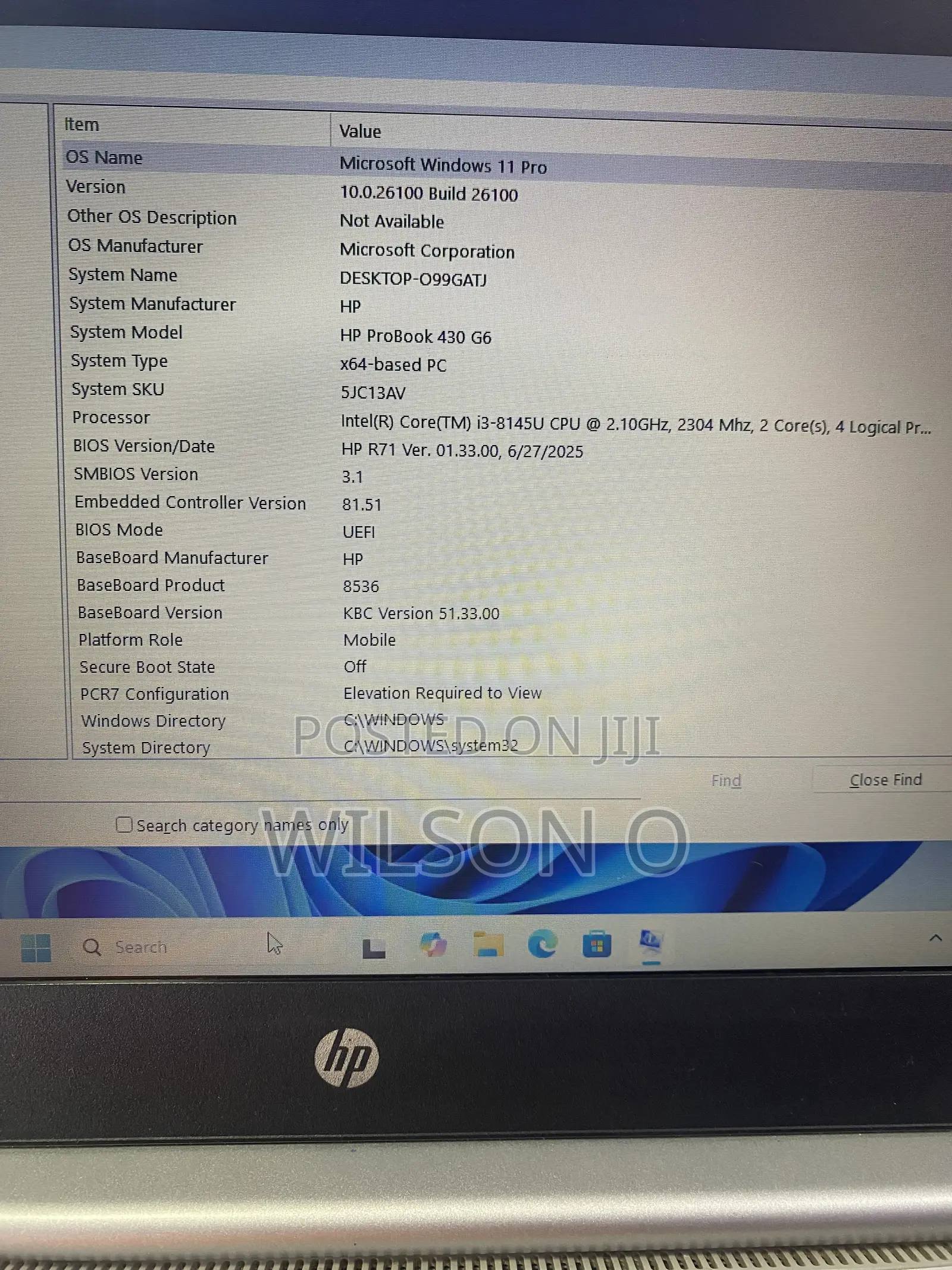 Laptop HP ProBook 430 G6 8GB Intel Core i3 SSD 256GB