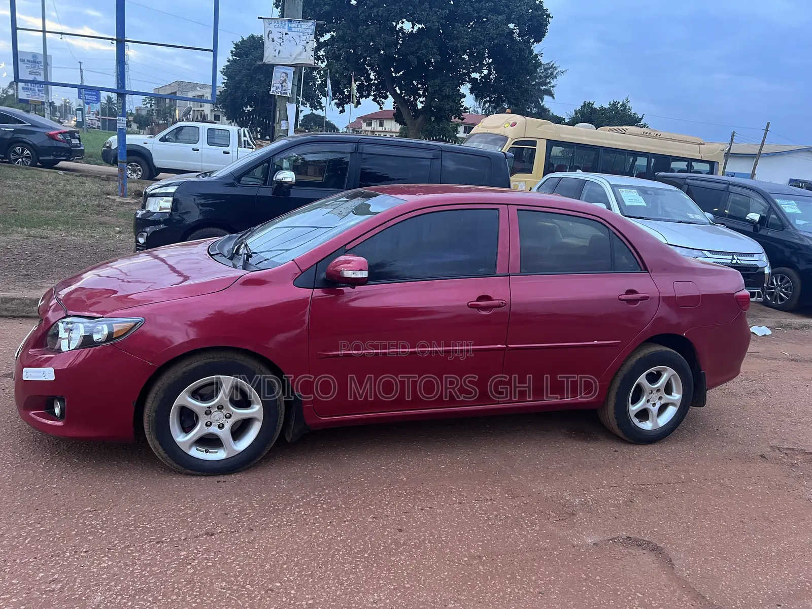 Toyota Corolla LE 4dr Sedan (1.8L 4cyl 4A) 2010 Red