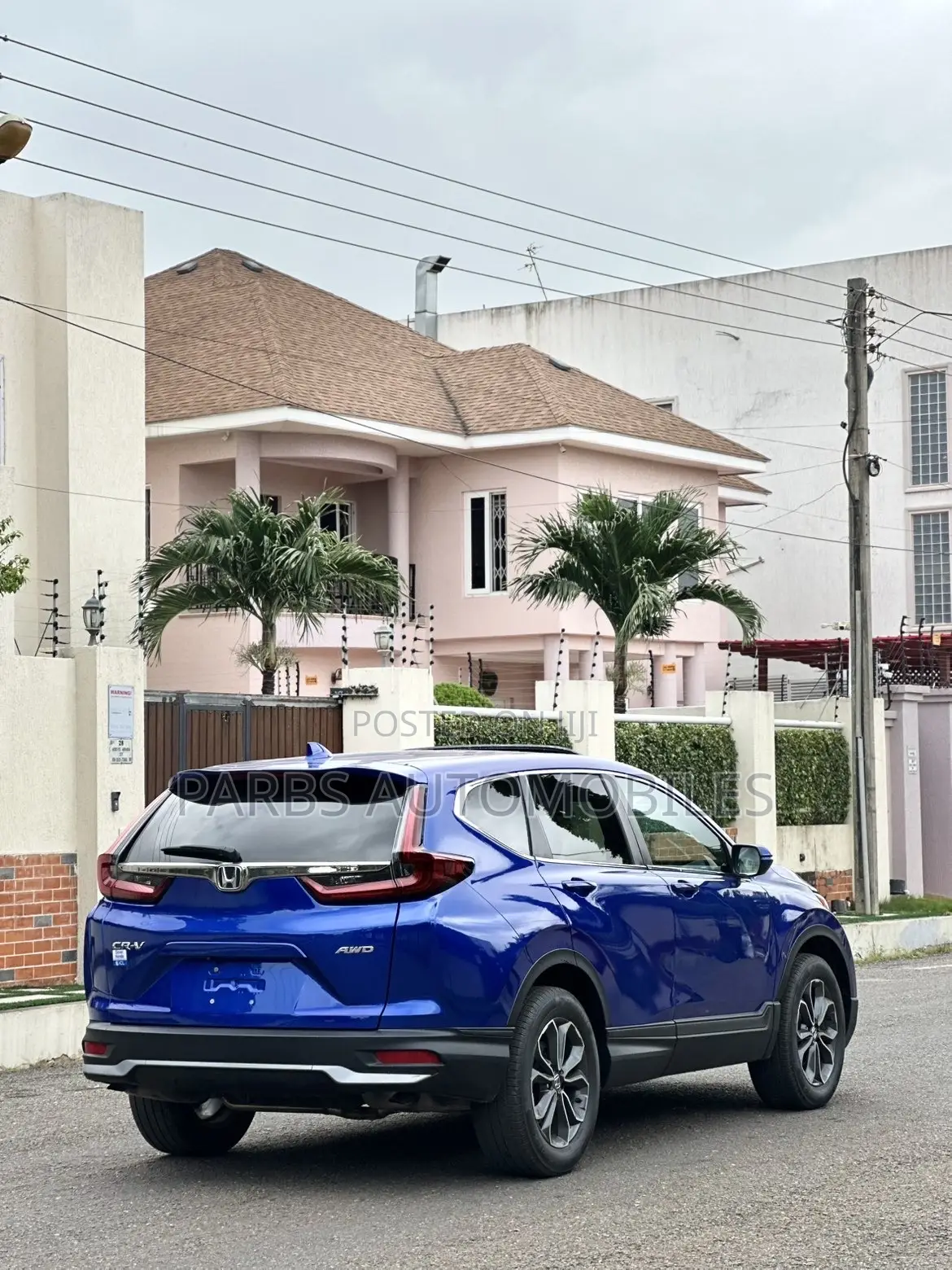 Honda CR-V EX-L 2021 Blue