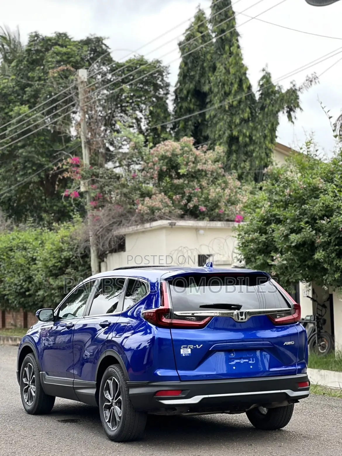 Honda CR-V EX-L 2021 Blue
