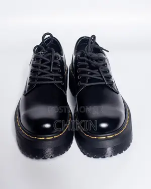 Dr Martens 8053 Quad Smooth Leather Platform Shoes