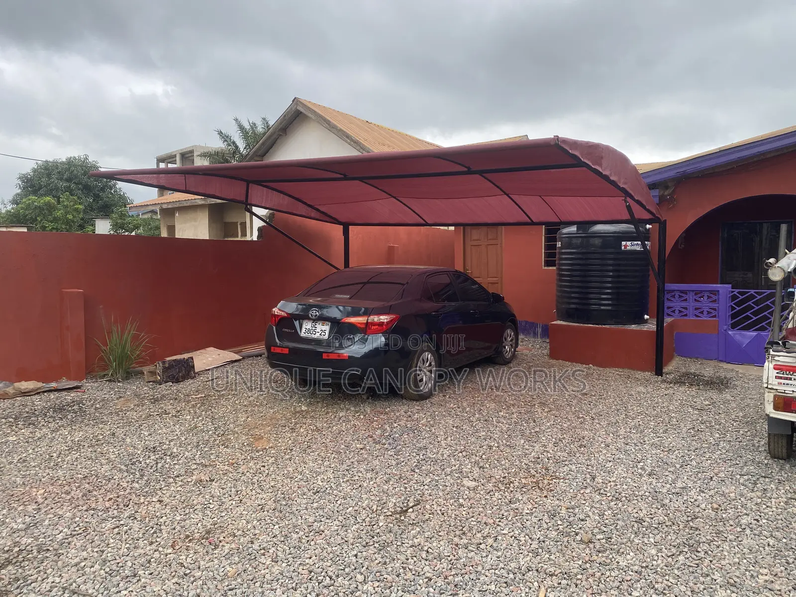 Safe Car Canopy for Homes