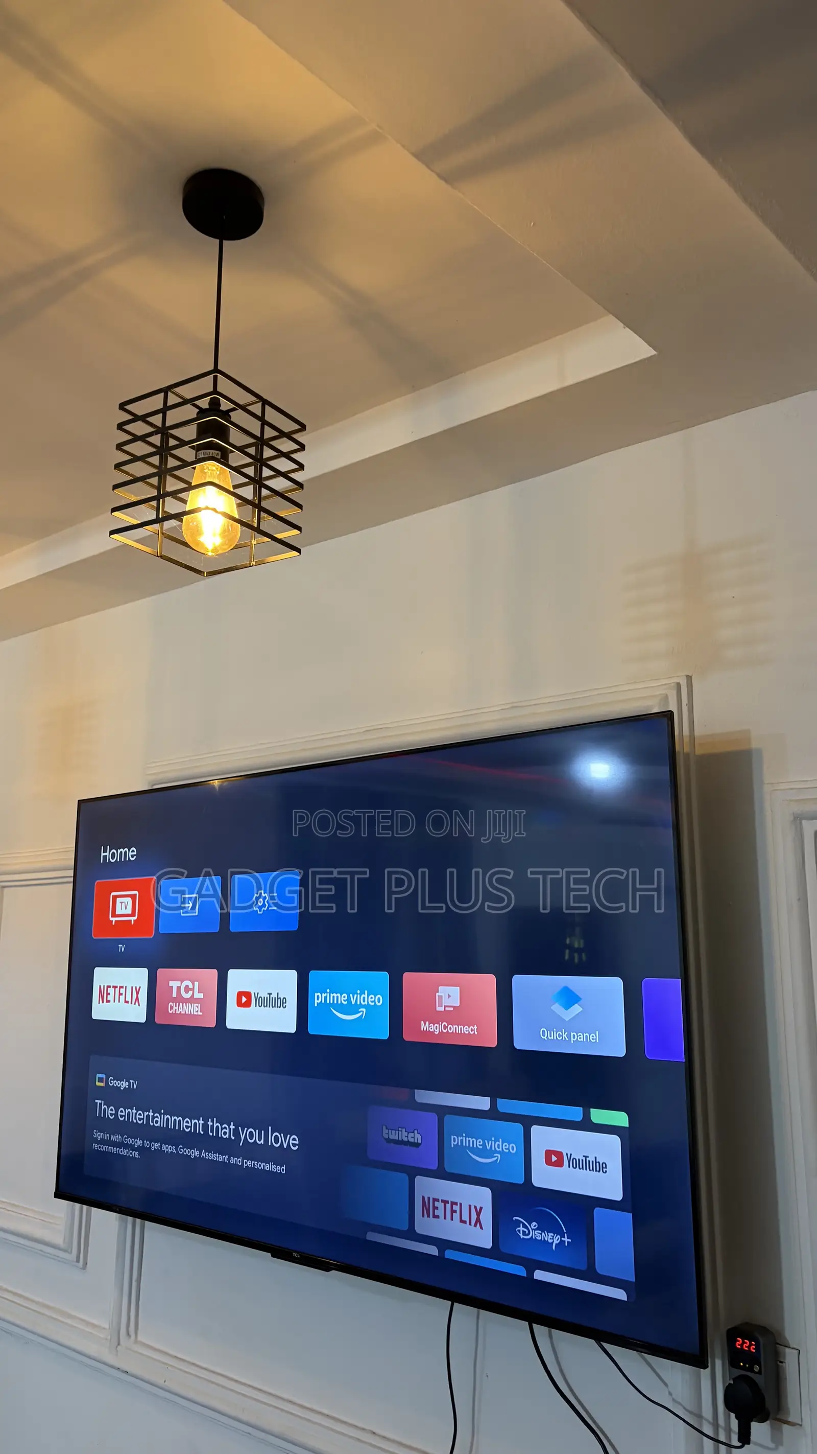 2023 65” TCL Google TV From Europe