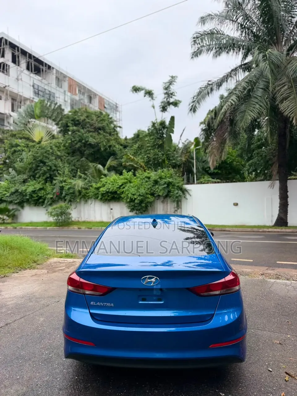Hyundai Elantra 2017 Blue