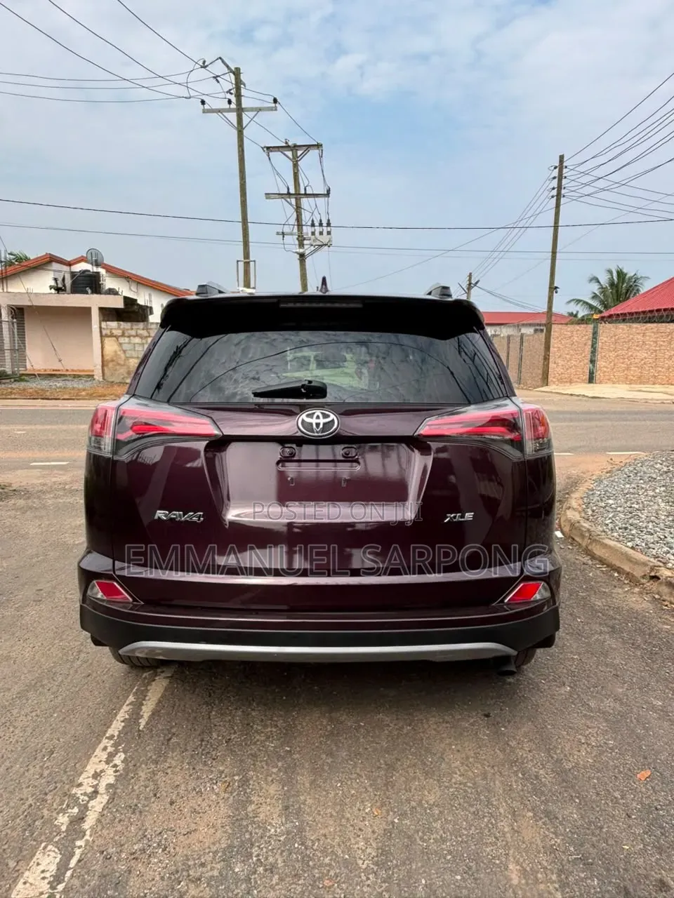 Toyota RAV4 2017 Burgundy