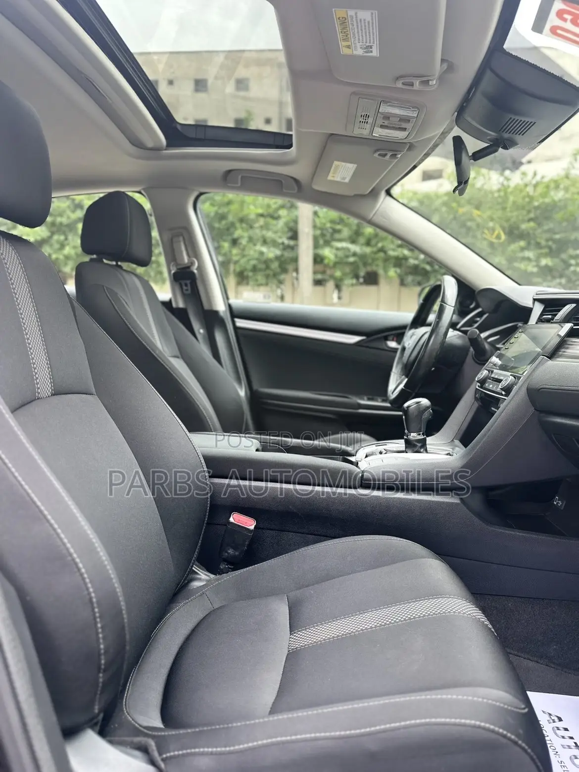 Honda Civic EX Sedan 2020 Black