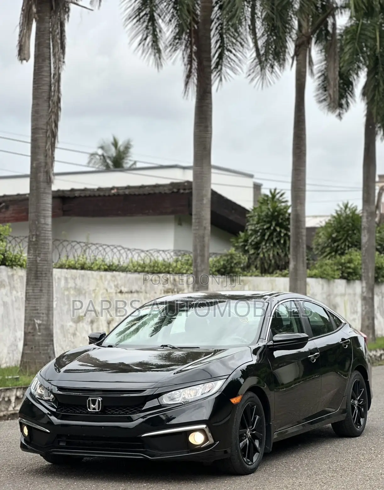 Honda Civic EX Sedan 2020 Black