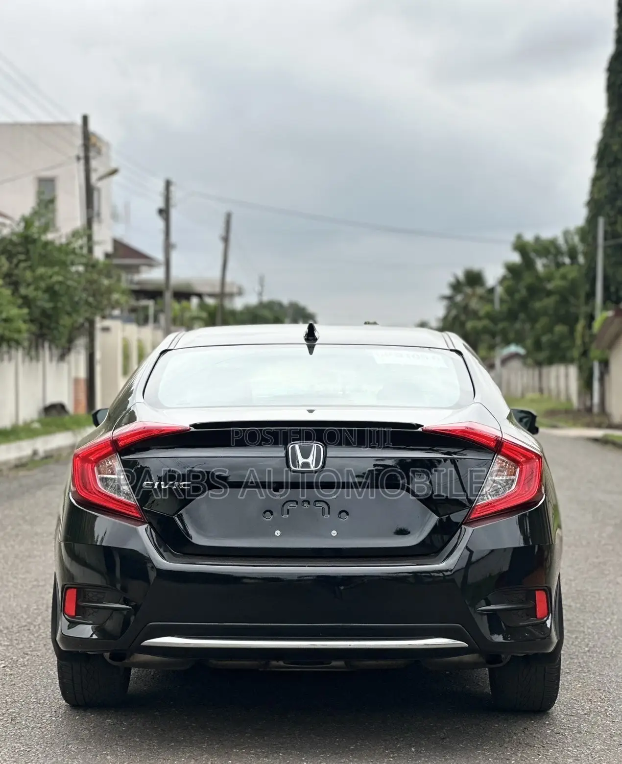 Honda Civic EX Sedan 2020 Black