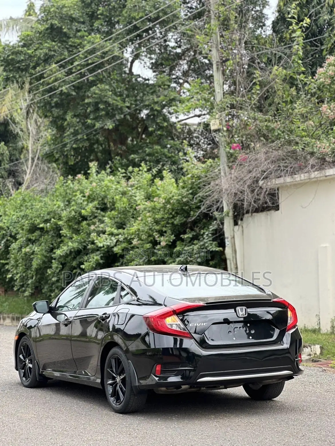 Honda Civic EX Sedan 2020 Black