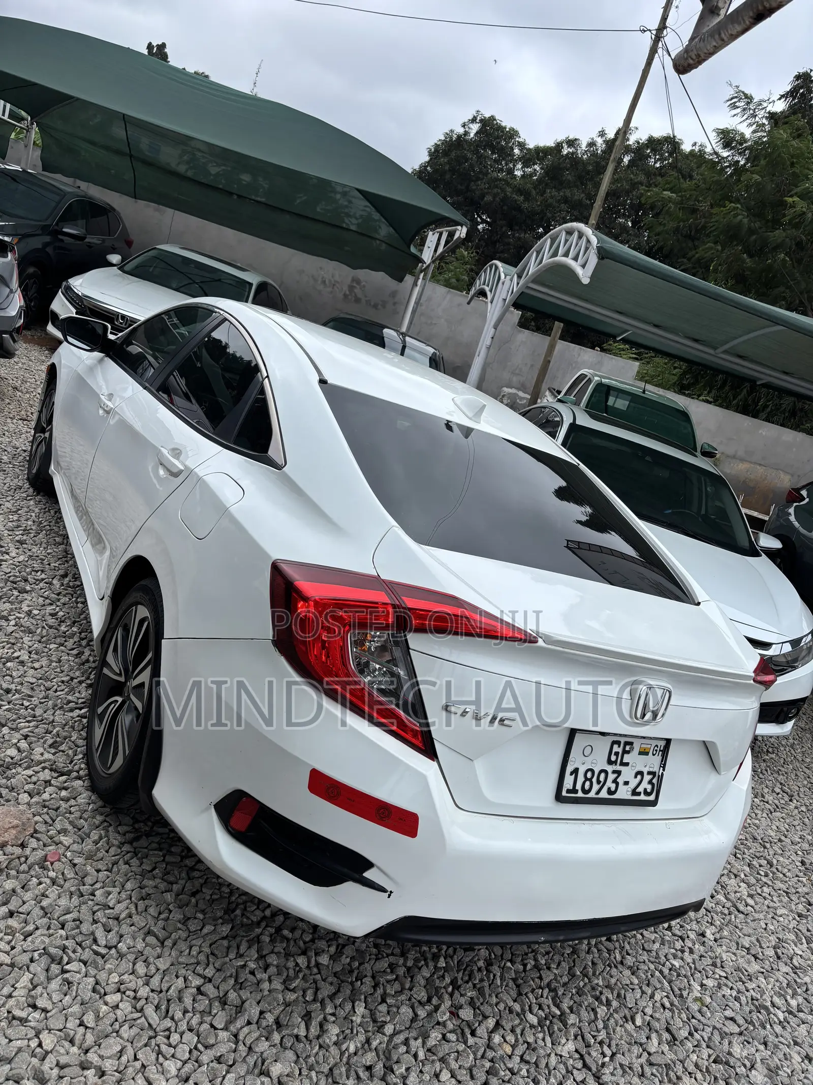 Honda Civic EX-L 4dr Sedan (1.5L 4cyl) 2017 White
