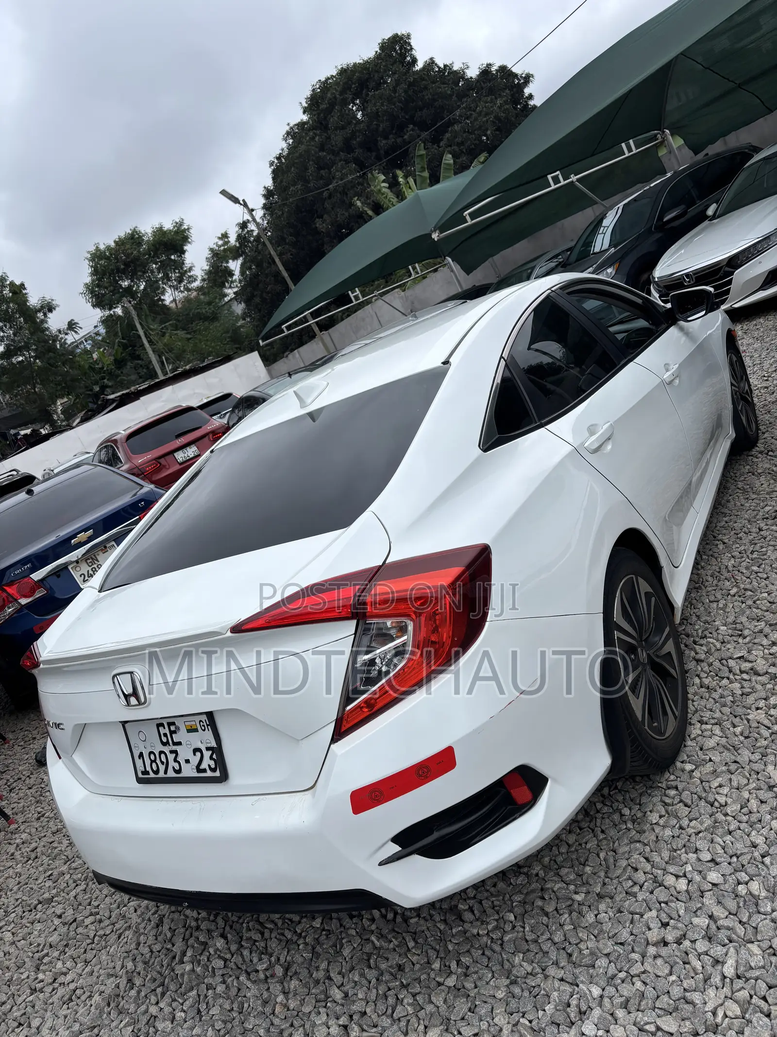 Honda Civic EX-L 4dr Sedan (1.5L 4cyl) 2017 White