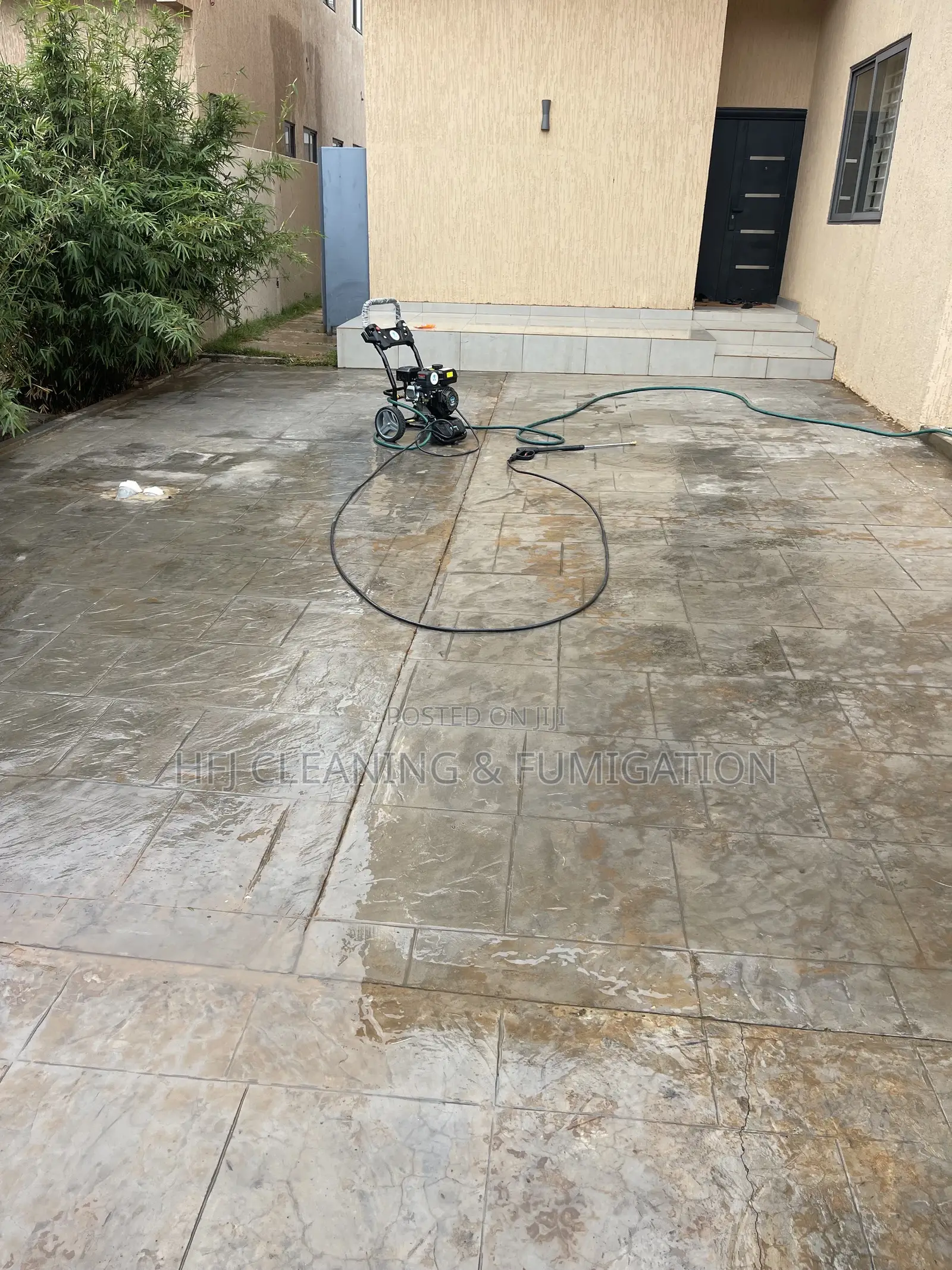 Compound Pressure Washing