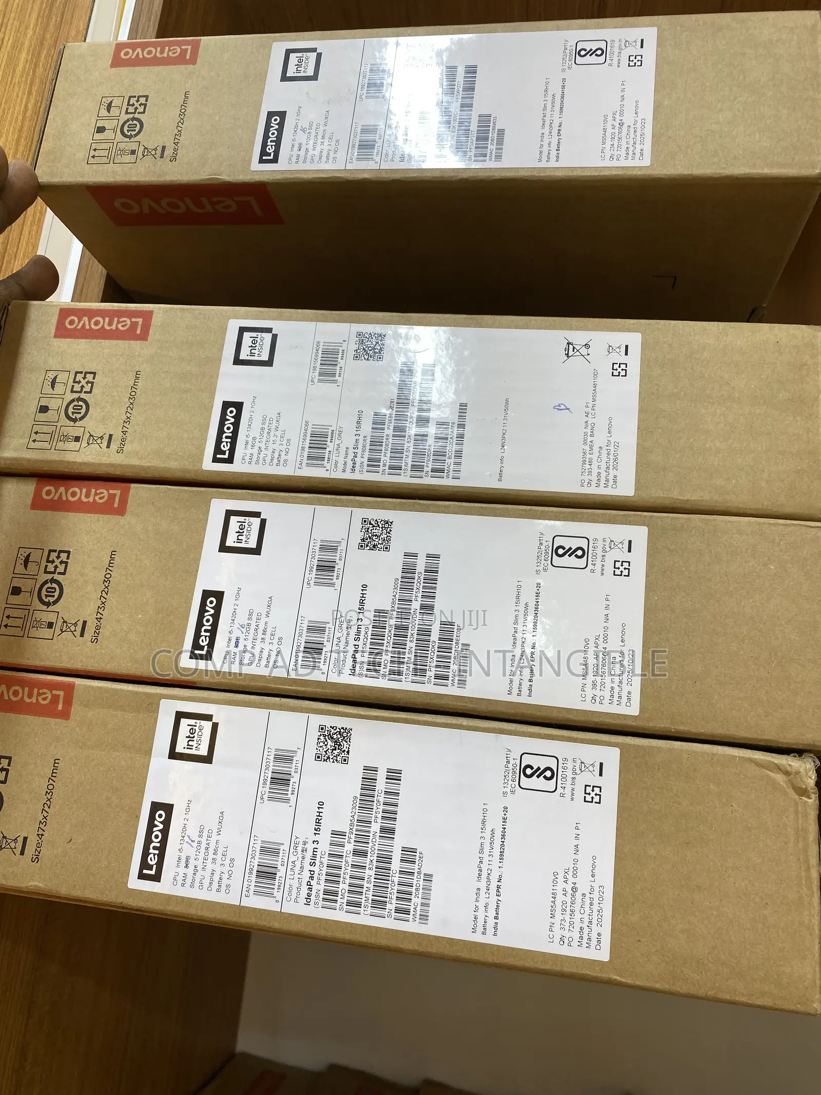 New Laptop Lenovo Ideapad 3 8GB Intel Core i5 SSD 512GB