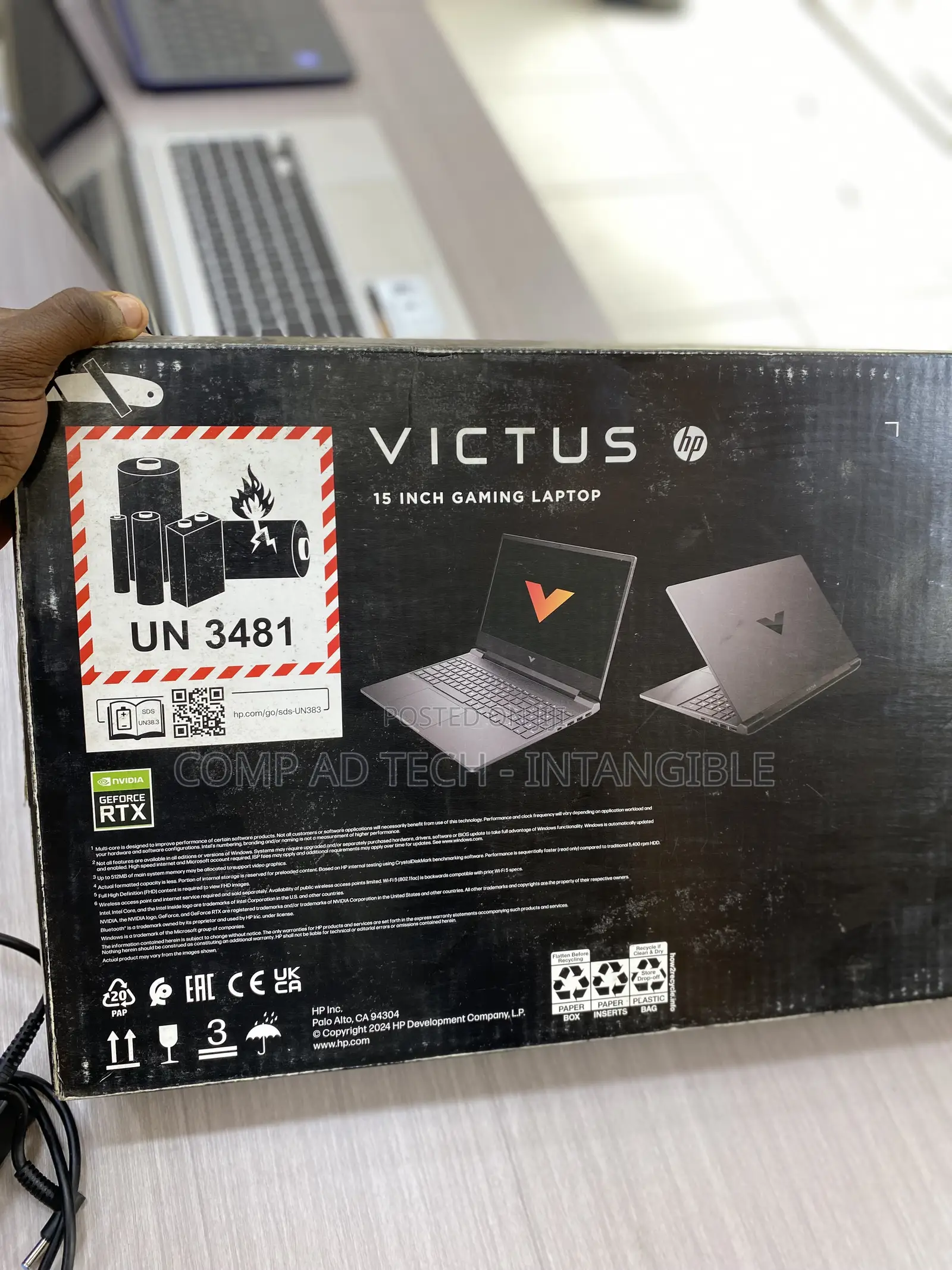 New Laptop HP Victus 15 16GB Intel Core i5 SSD 512GB