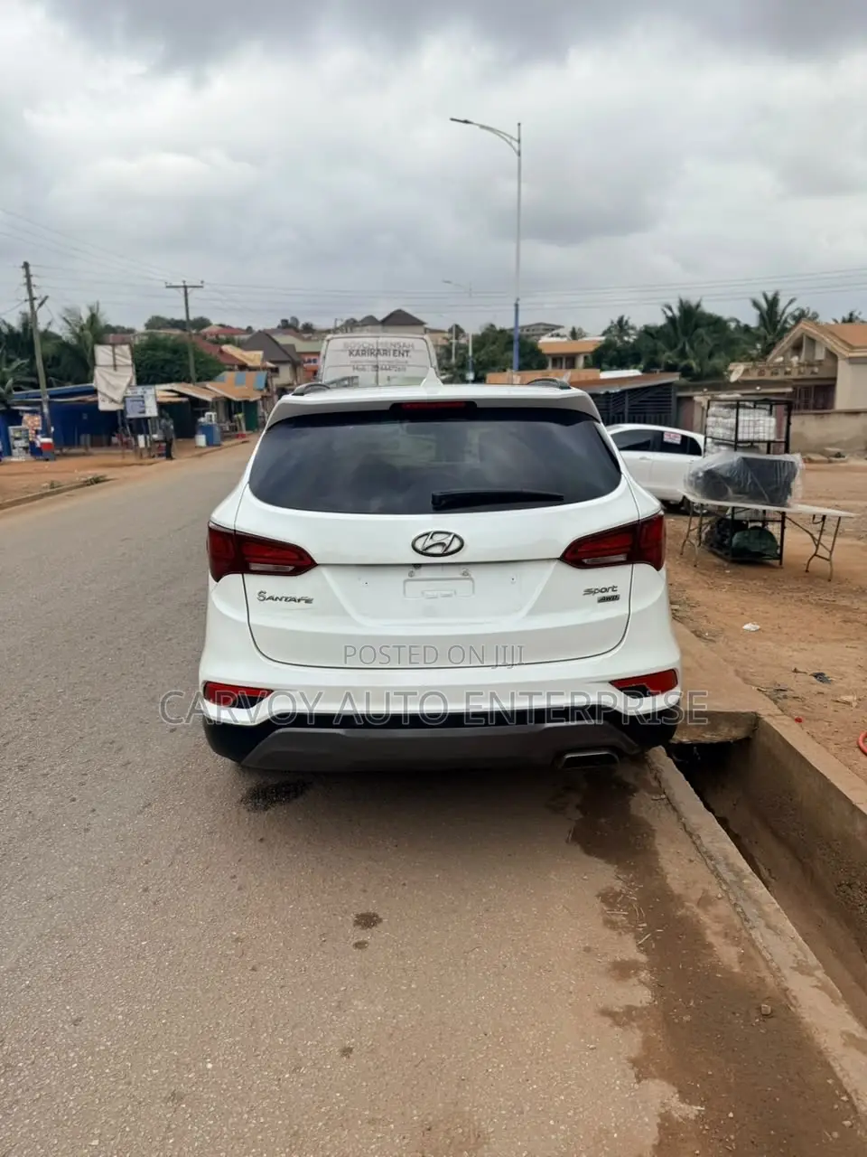 Hyundai Santa Fe Limited AWD 2017 White