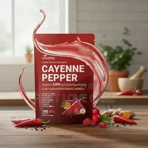 VivoNu Cayenne Pepper Softgels | Leg Vein Heart Support, Beetroot