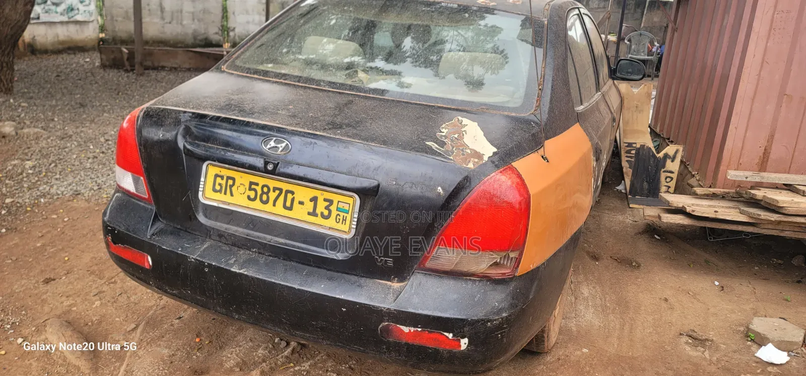 Hyundai Elantra 2008 Black