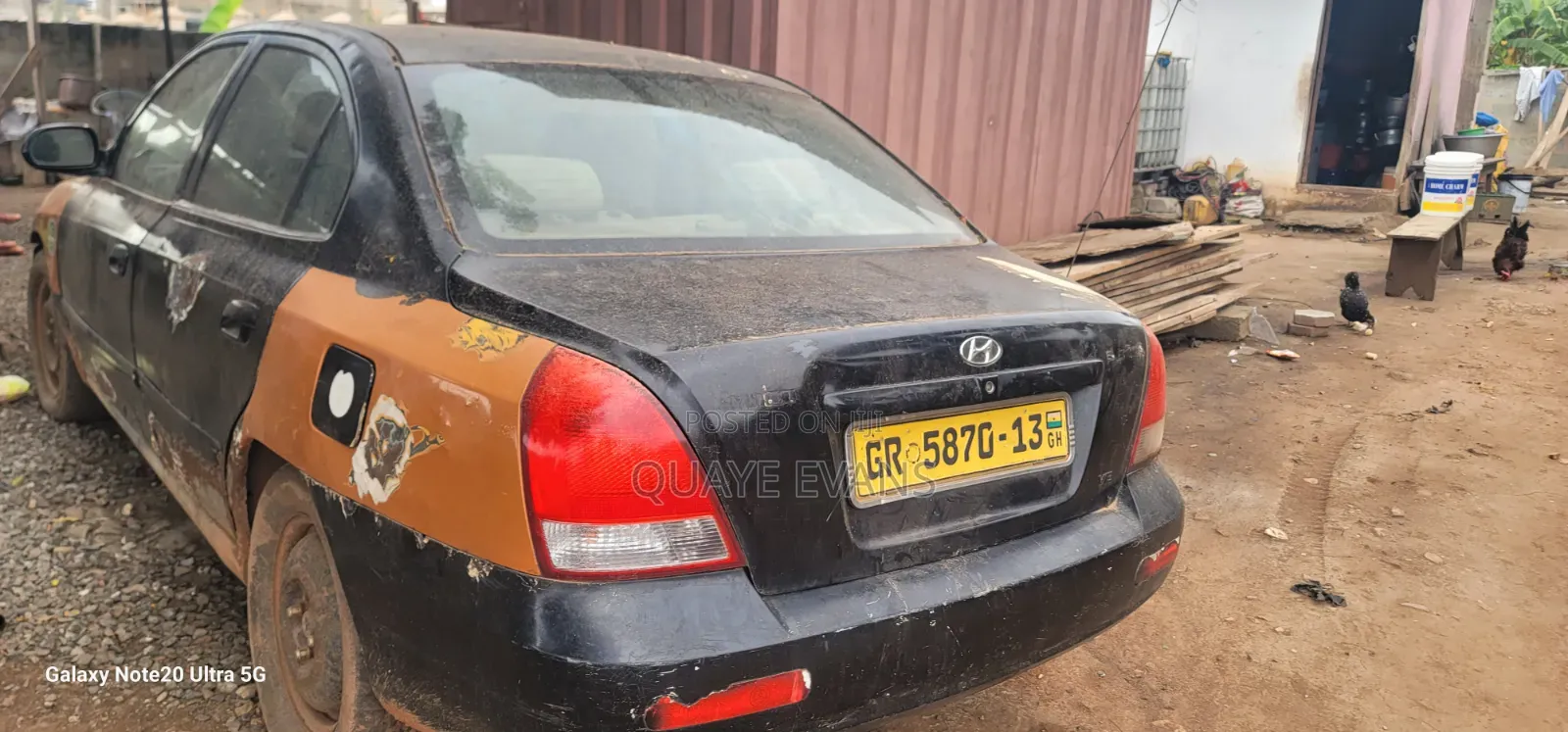Hyundai Elantra 2008 Black