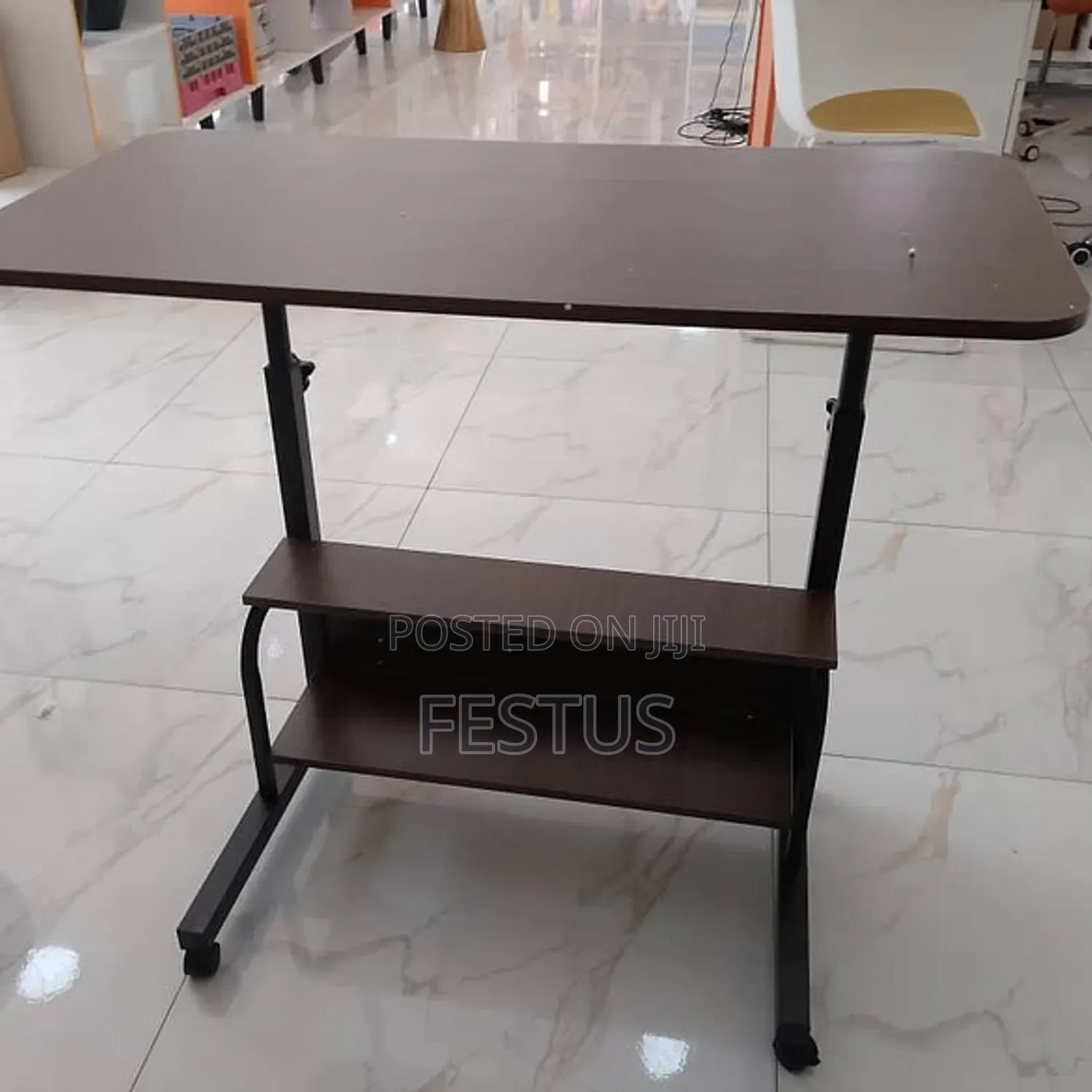 Adjustable Study Desk With Two Shelves '425752