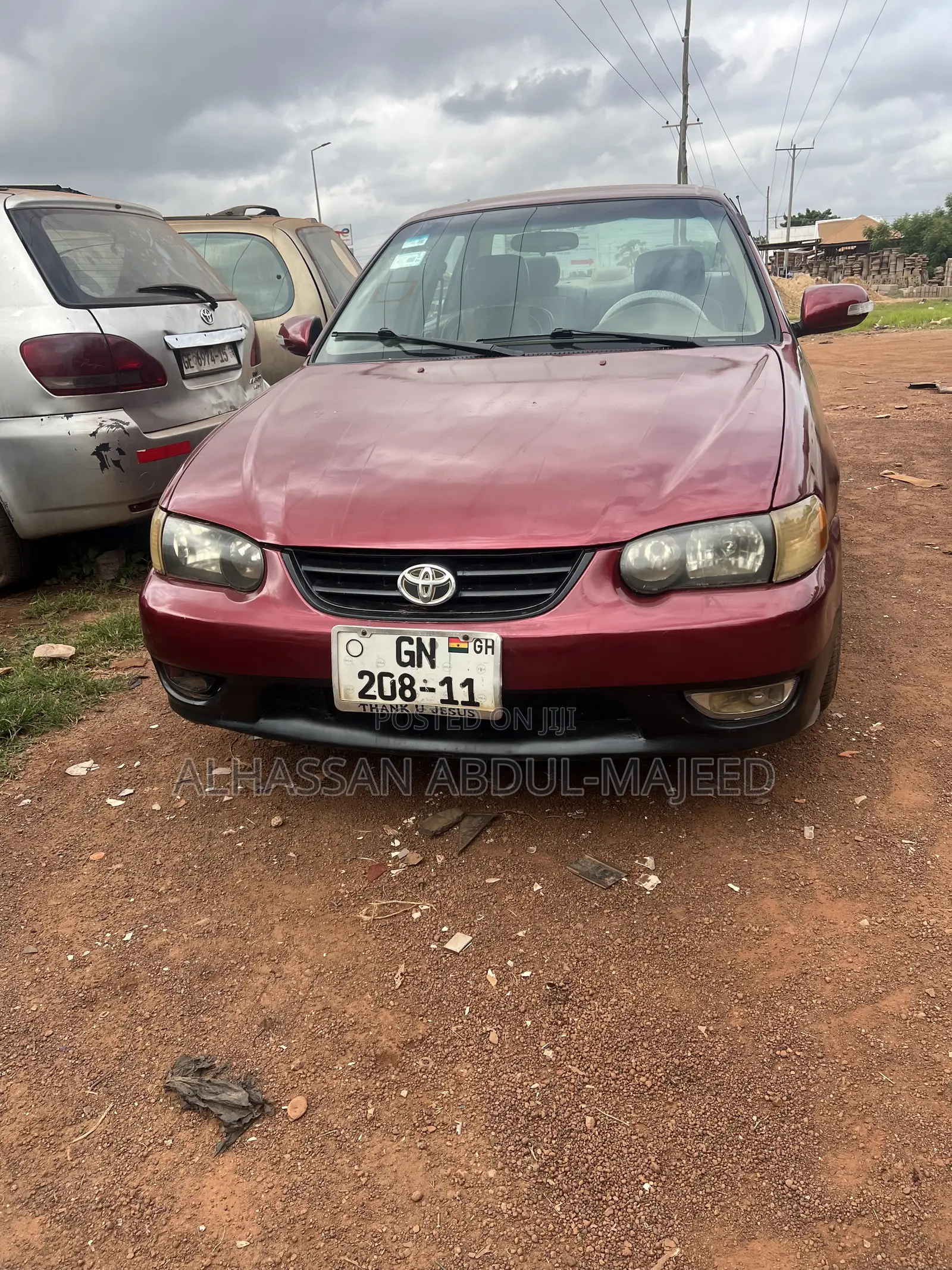 Toyota Corolla 2001 Red