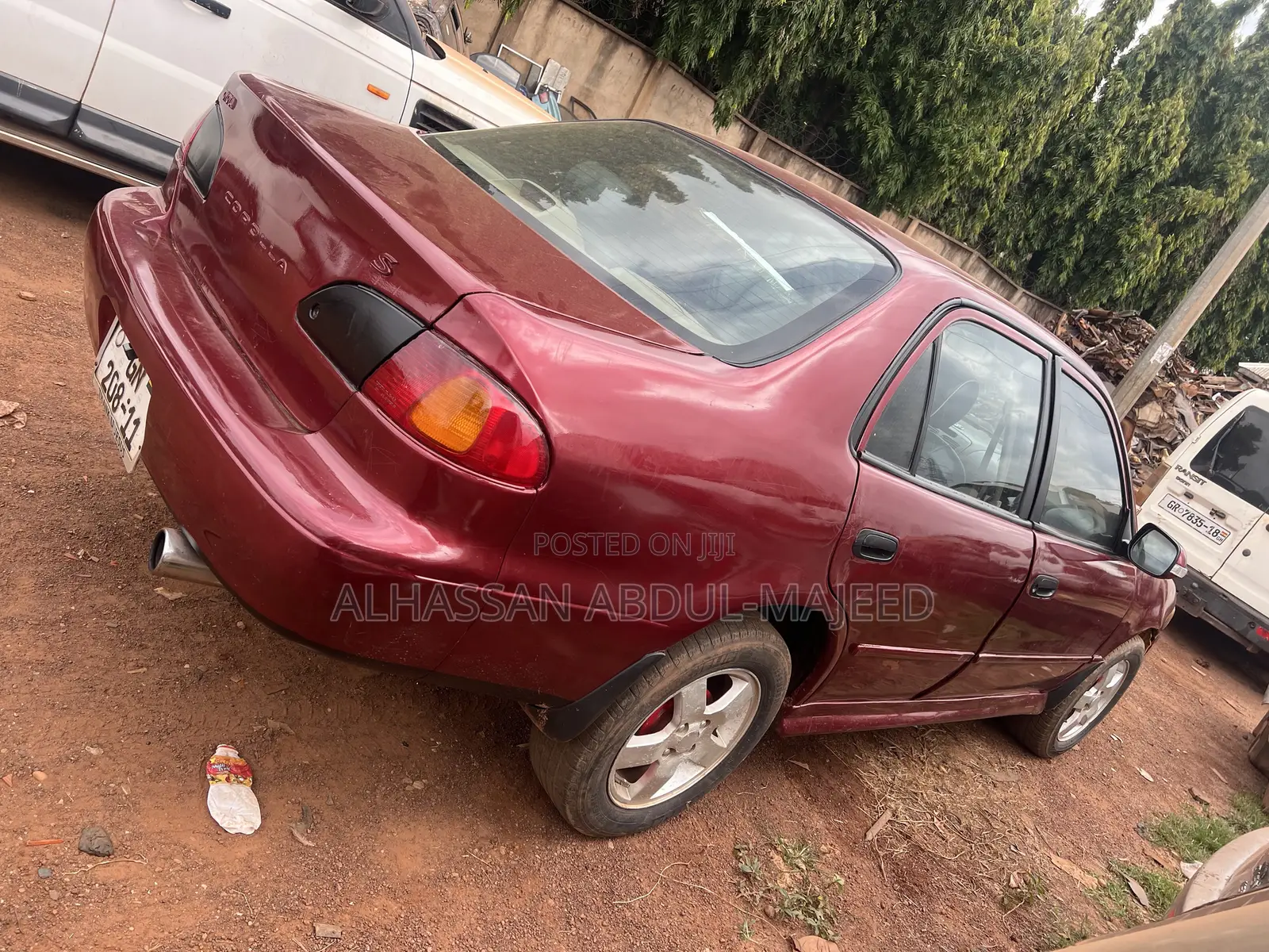 Toyota Corolla 2001 Red