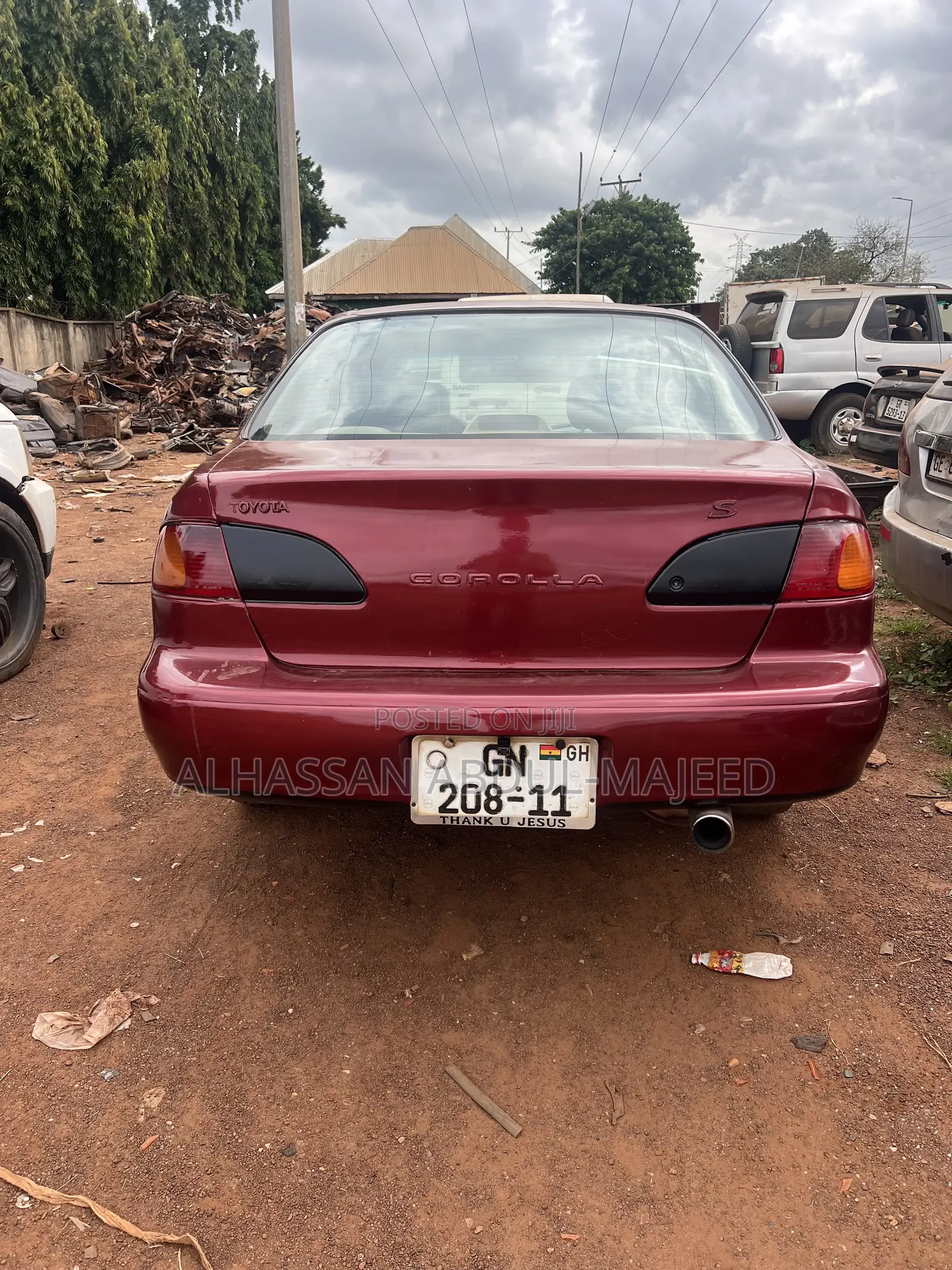 Toyota Corolla 2001 Red