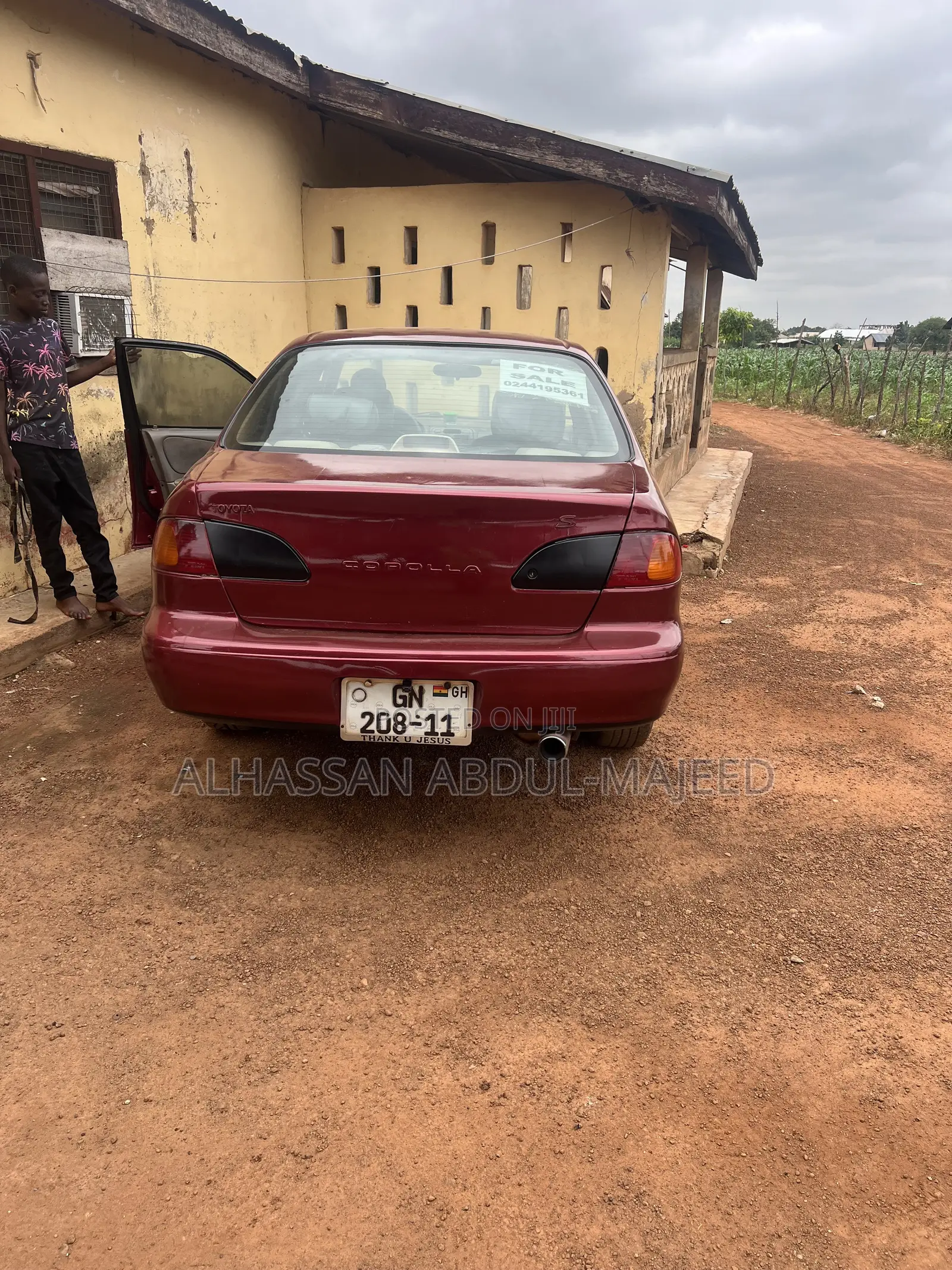 Toyota Corolla 2001 Red