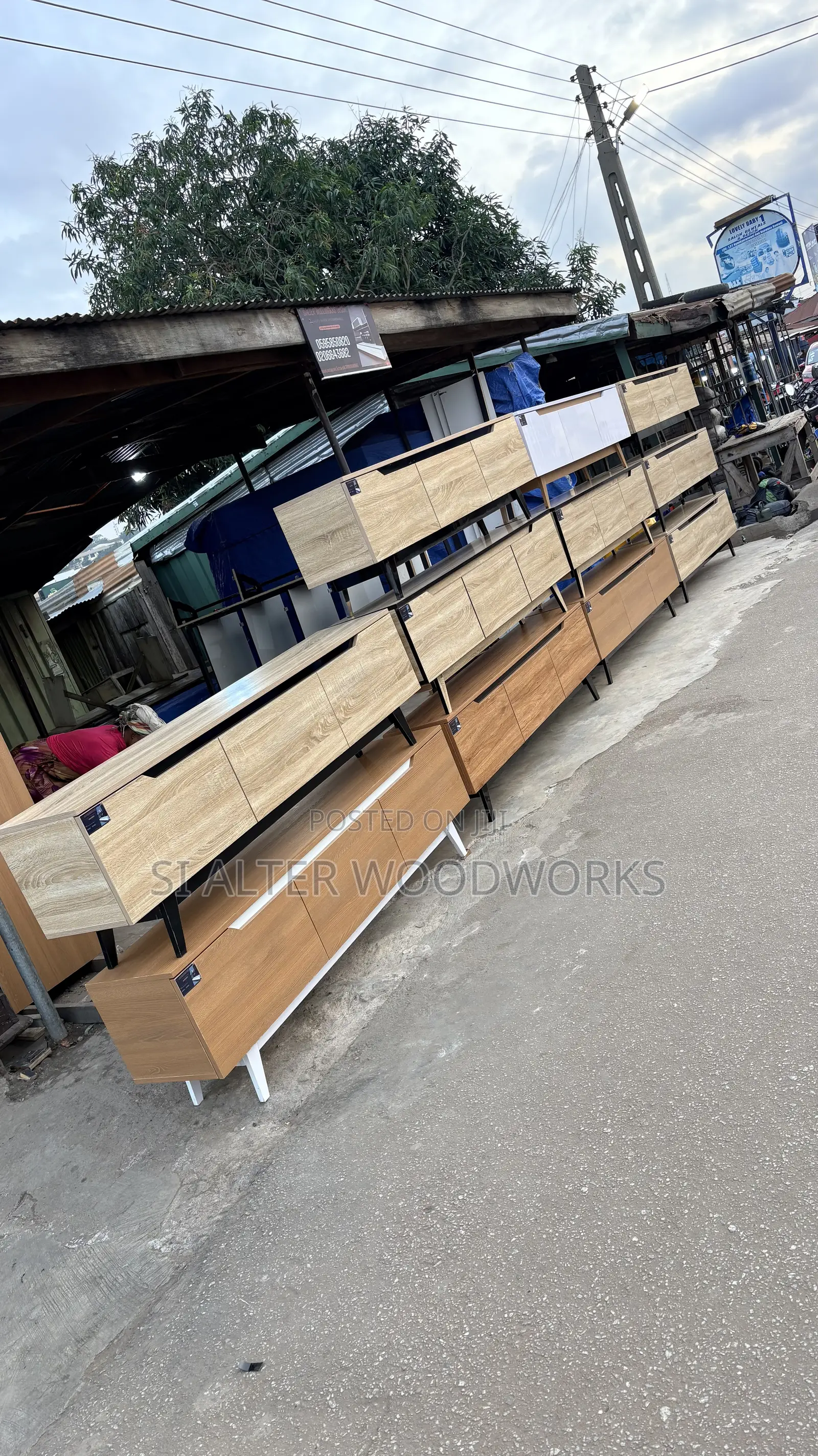 6ft Long Smart TV Stand