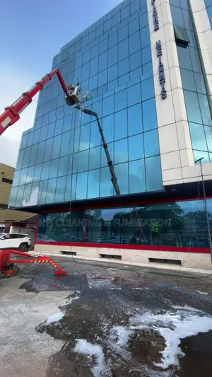 High Rise Facade Cleaning