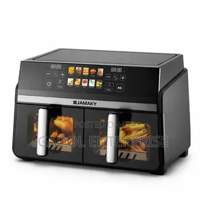 Dual Basket Digital Air Fryer 12L