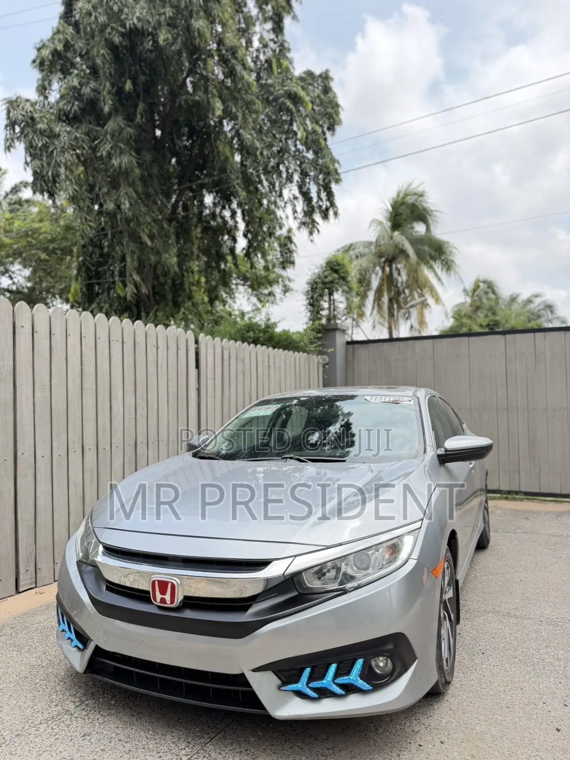 Honda Civic EX Sedan 2018 Silver