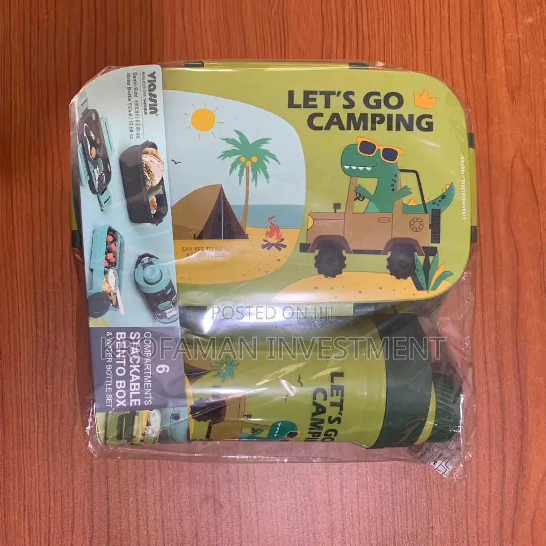 Multilayer Lunch Boxes With Water Bottle