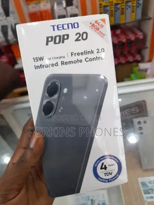 New Tecno Pop 20 64 GB Black