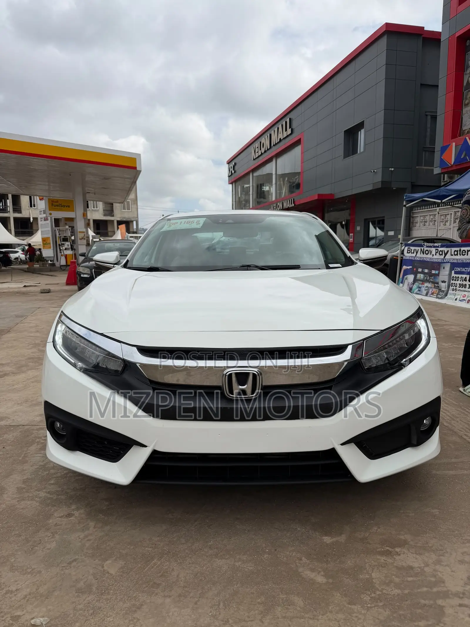 Honda Civic Touring 4dr Sedan (1.5L 4cyl) 2016 White
