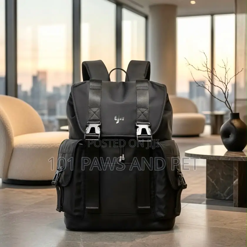 Premium Black Multi-Purpose Backpack