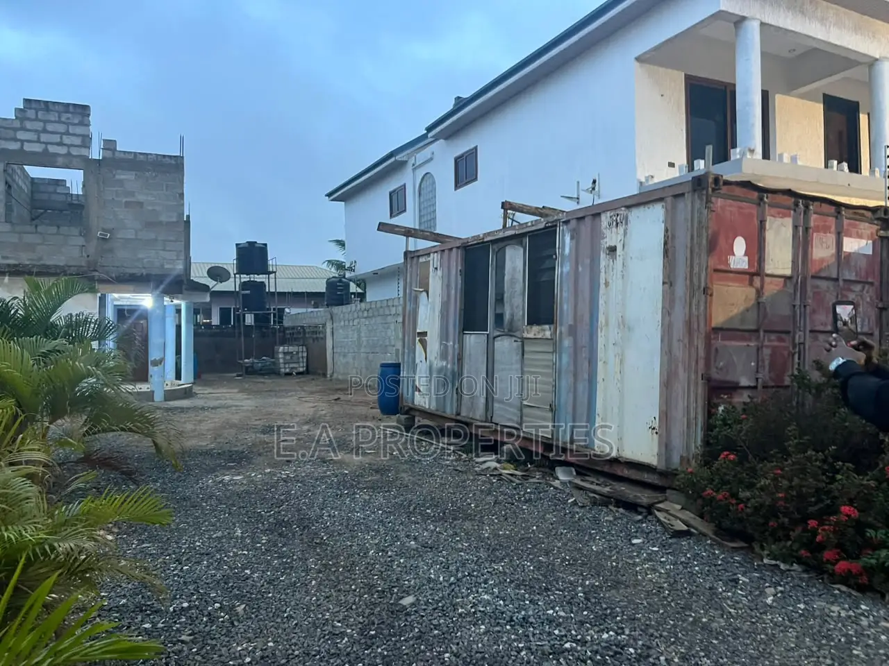 2 Corner Plot of Land for Sale at Adjiringano