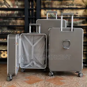 Full 3 Piece Luggage With Anti Theft Features