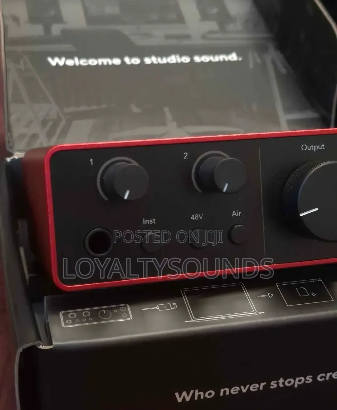 Focusrite Scarlett Solo 4th Gen USB Audio Interface