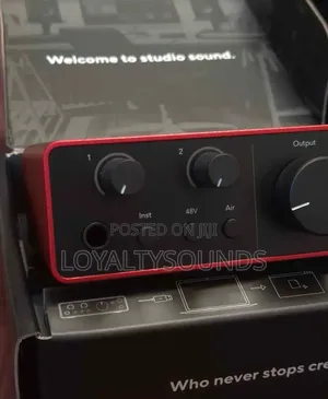 Focusrite Scarlett Solo 4th Gen USB Audio Interface