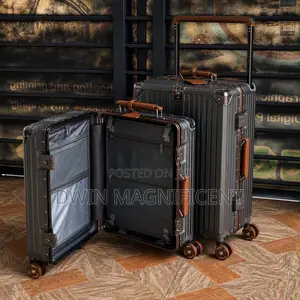 360 Degree Spinner Wheels, Security Locks and Cup Holder