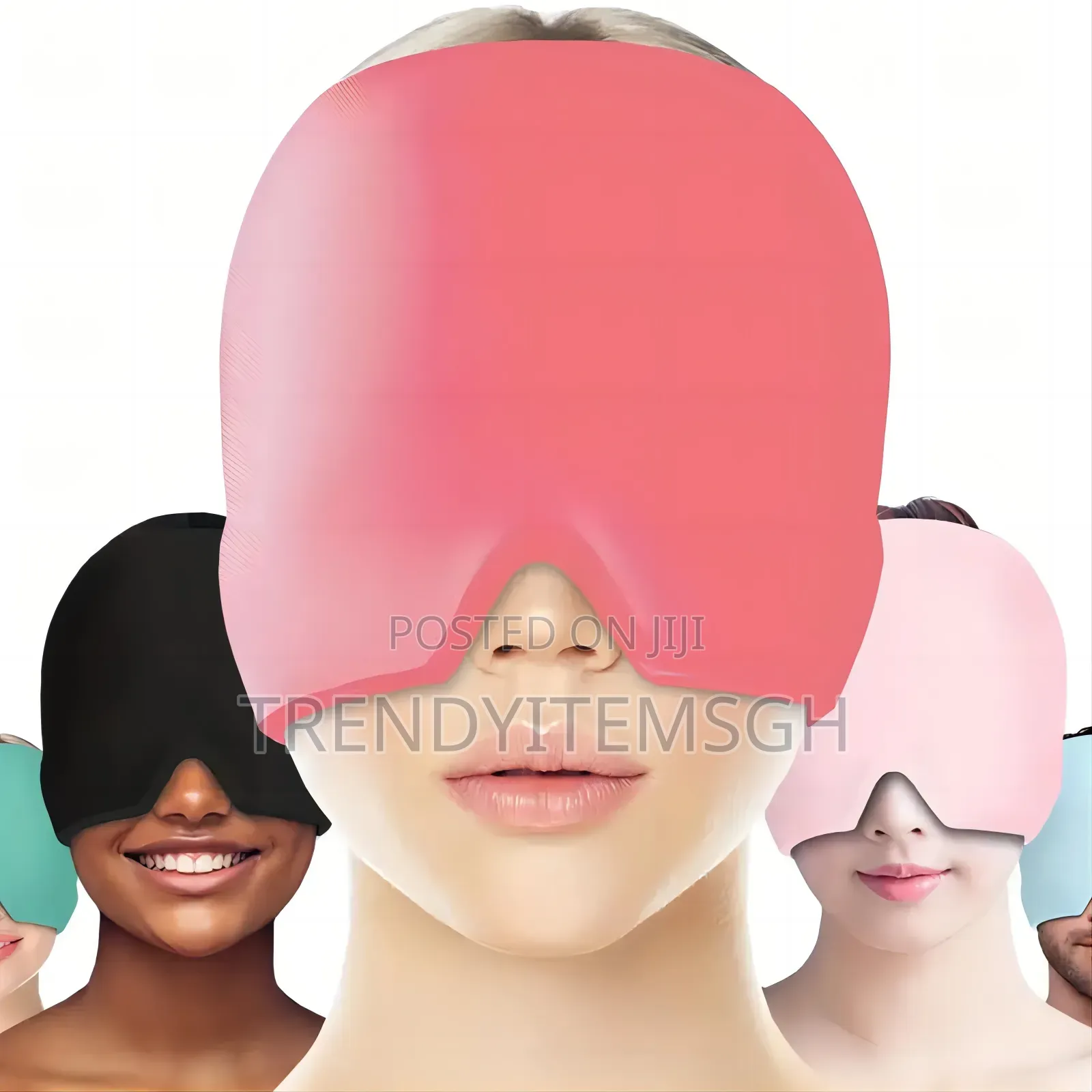 Instant Cooling Headache Relief Cap – Migraine Stress Relief Gel Har