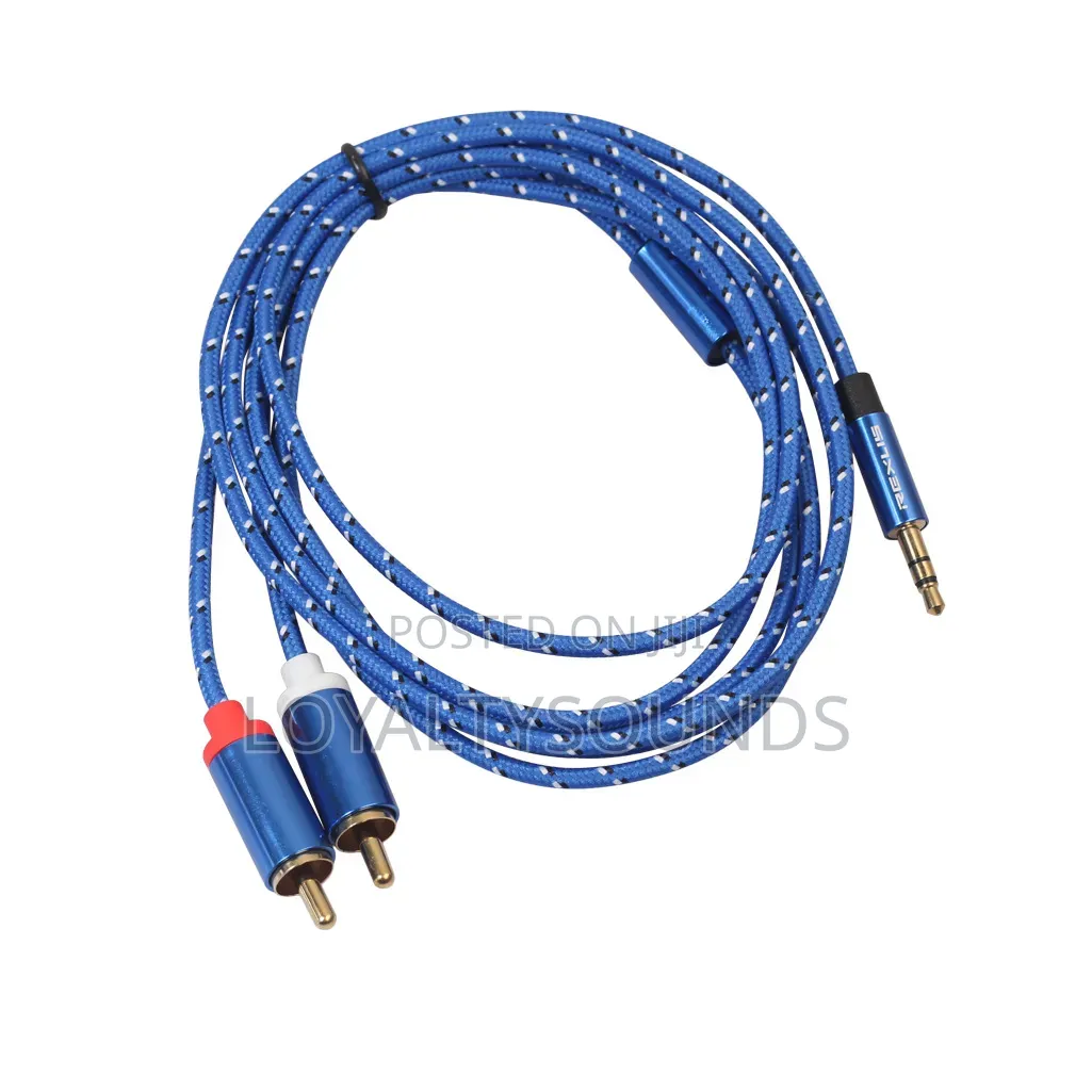 2 RCA to 3.5mm Cable 3 Meters in Length