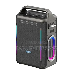 Powerology TWS Karaoke Speaker 150W With Mic and Remote – Silver